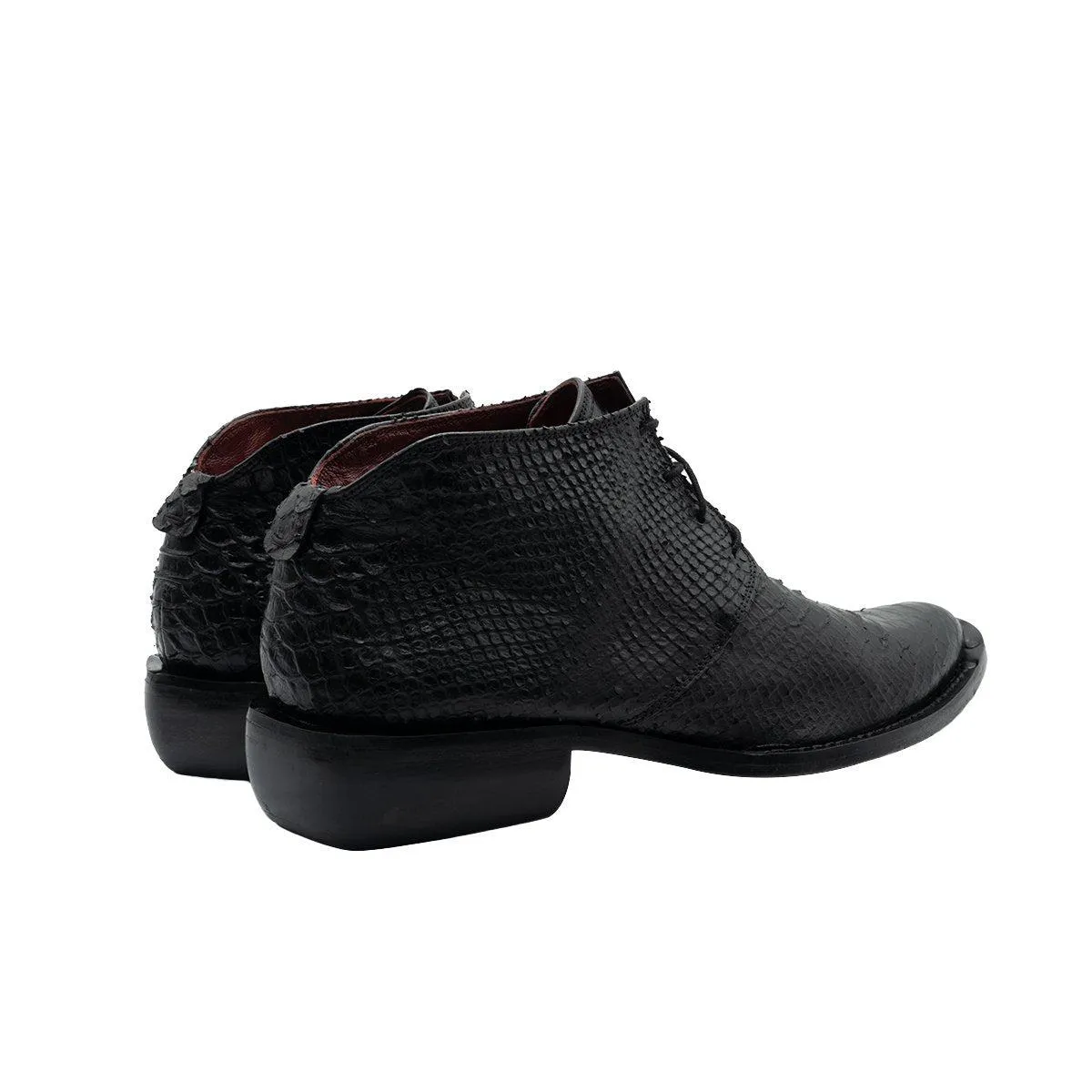Angel Infantes Formal Lace Ups Black Colour For Men