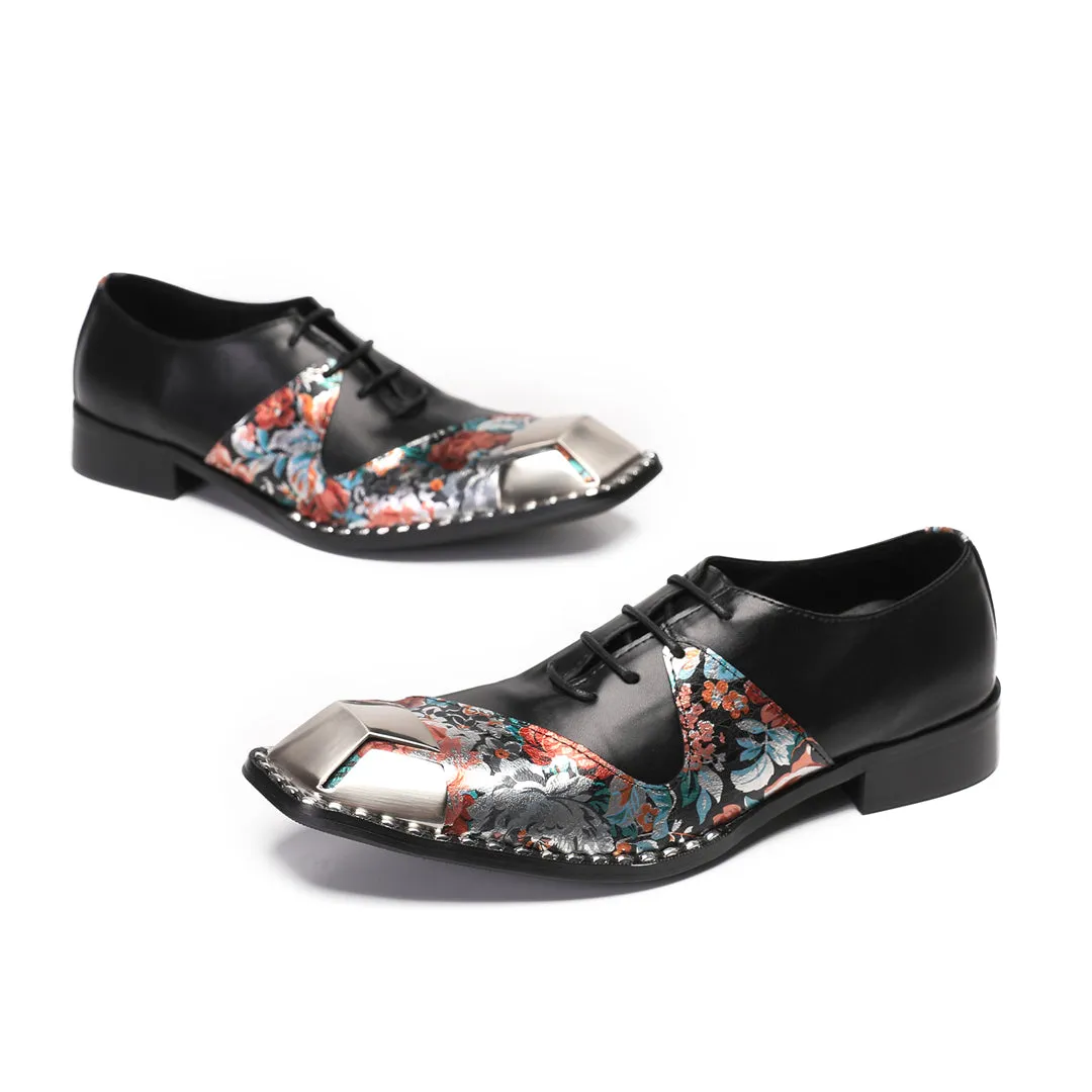 AOMISHOES™ Giardiniere Metal Tip Shoes 9197