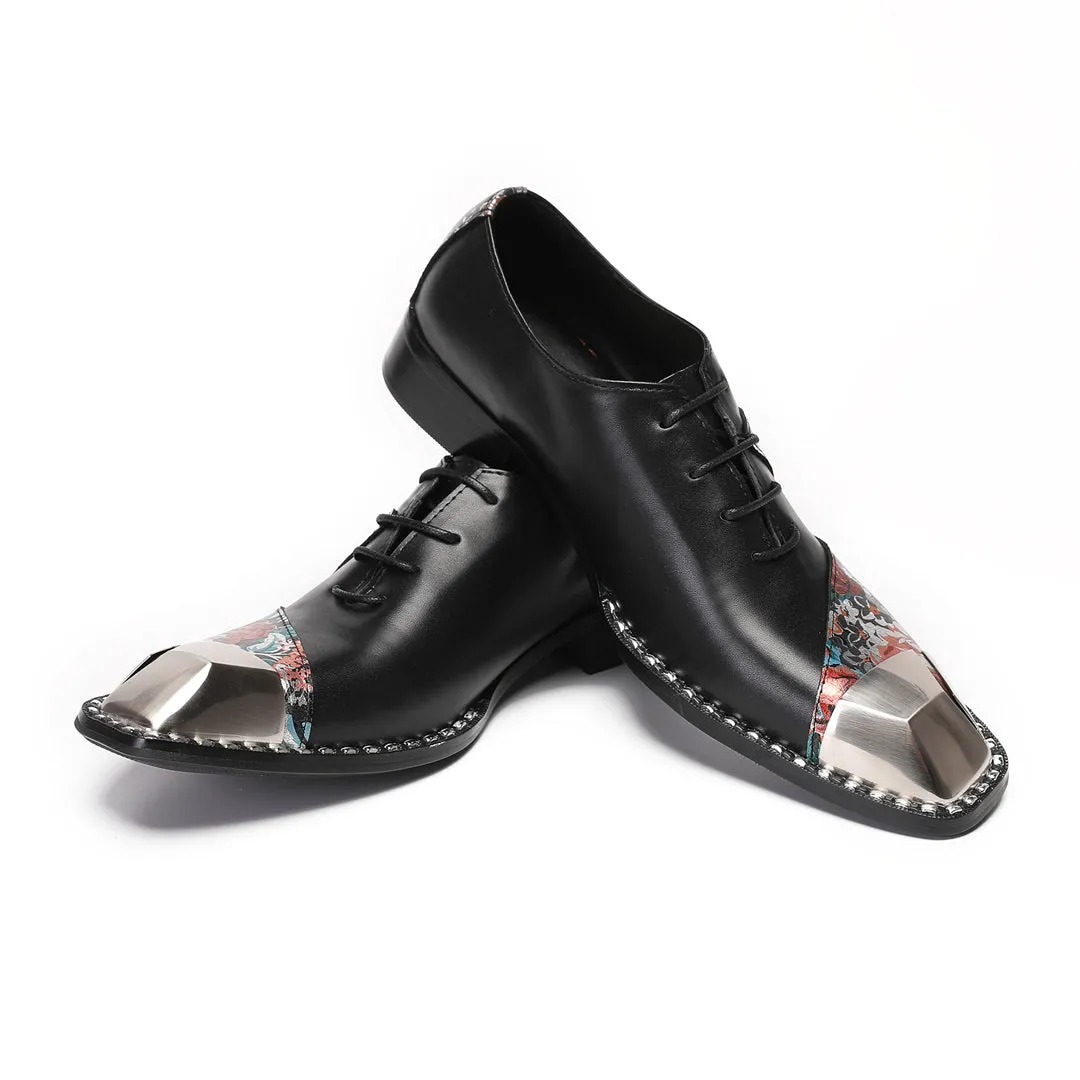 AOMISHOES™ Giardiniere Metal Tip Shoes 9197