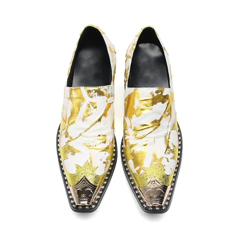 AOMISHOES™ Italy Party Armonioso Metal Tip Shoes 9956