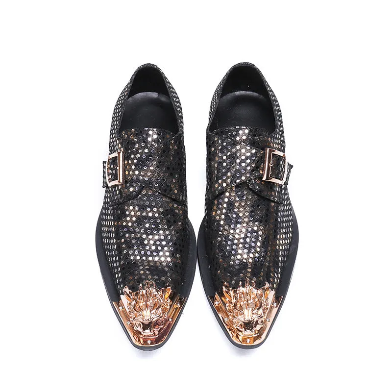 AOMISHOES™ Italy Snake Dress Shoes #8211
