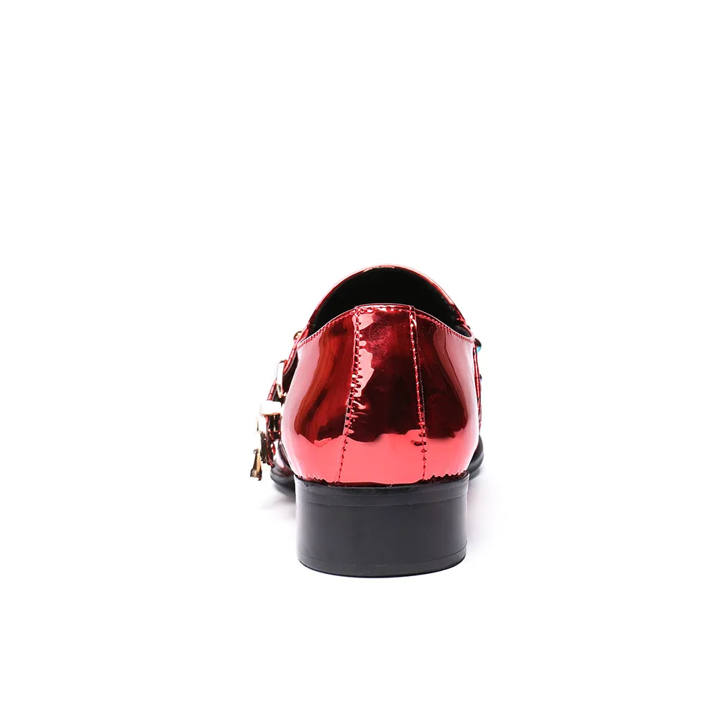 AOMISHOES™  Multicolor Rivets Dress Shoes #8026