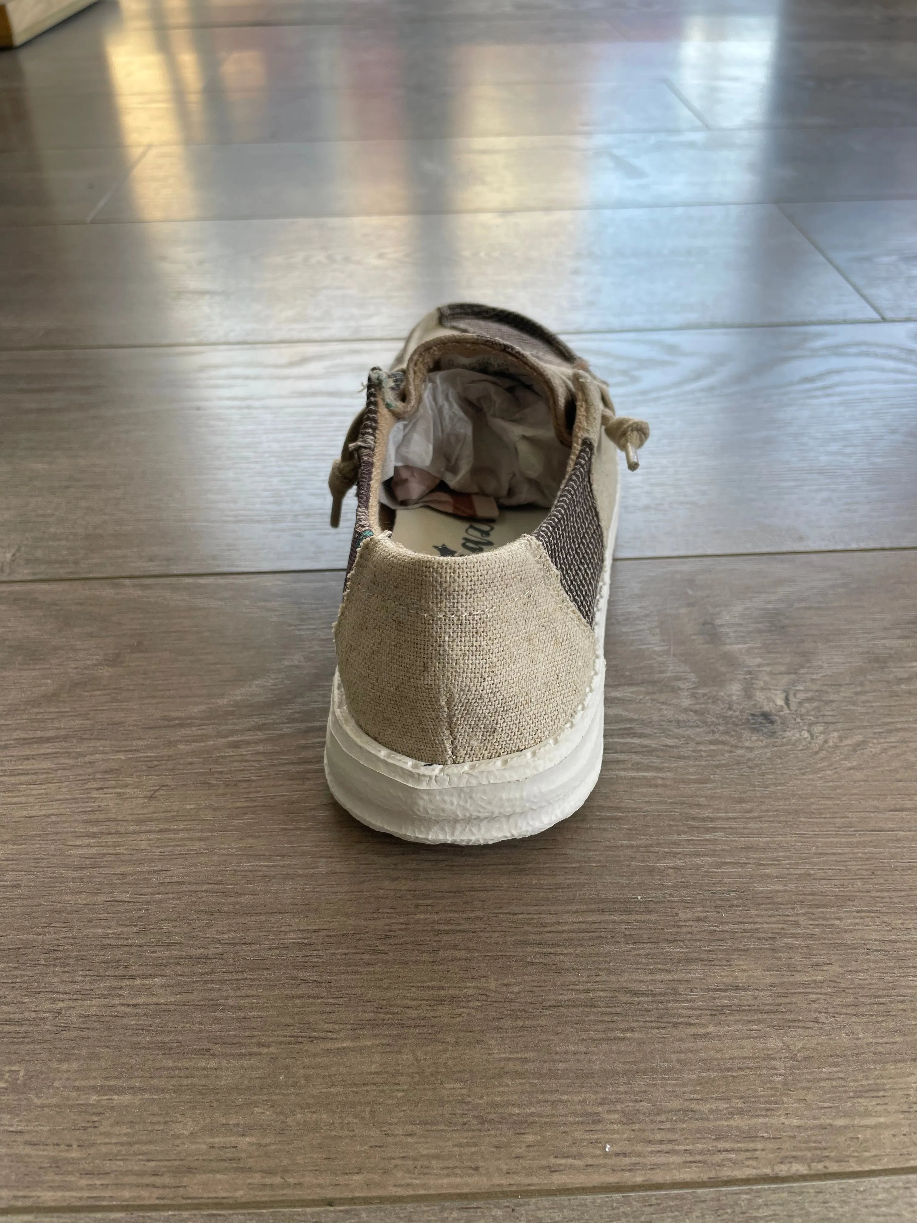 Aztec Patch Boat Shoe