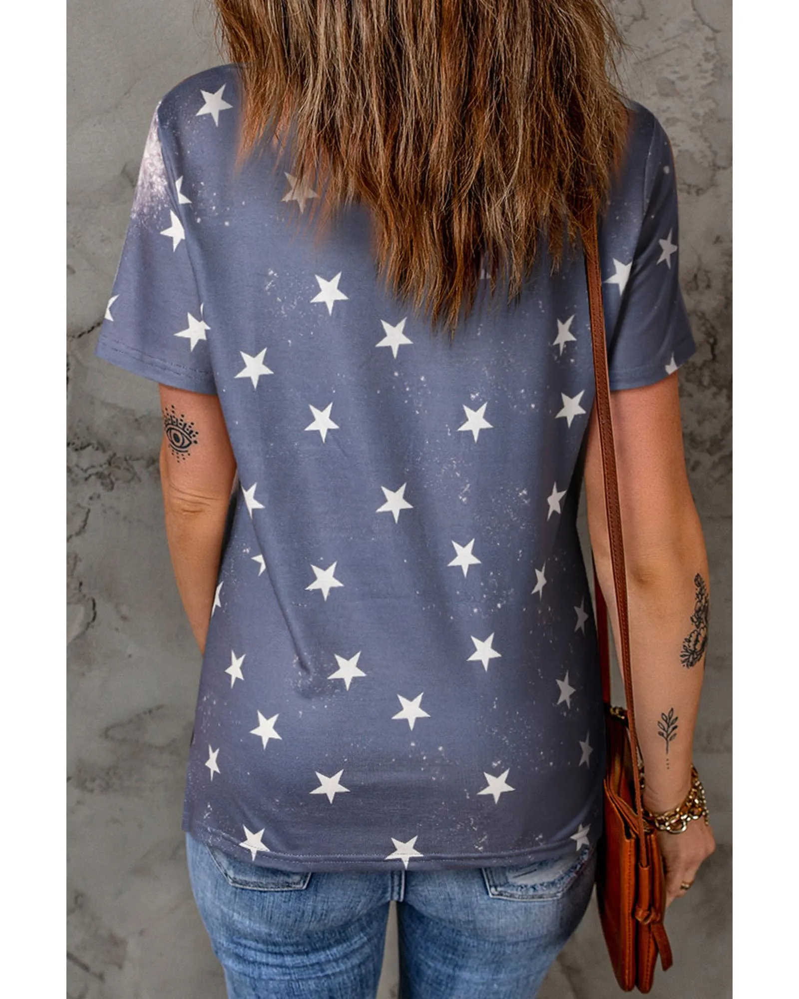 Azura Exchange Bleached Star Tee - XL