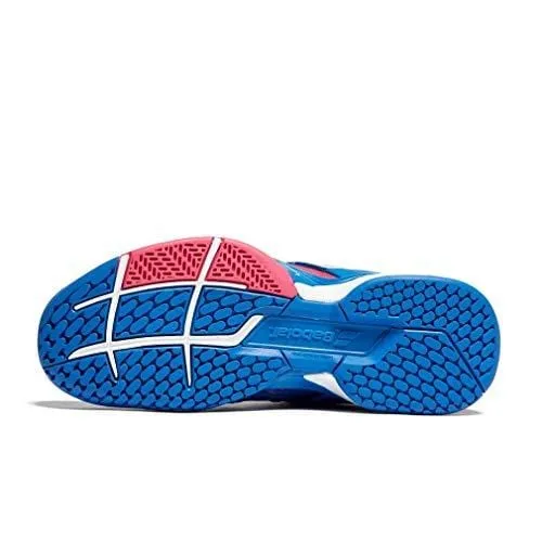 Babolat Propulse Fury All Court Womens Tennis Shoe Princess Blue/Fandango Pink