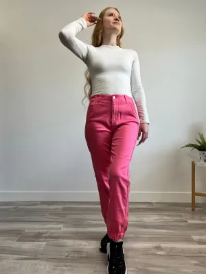 Blush Bloom Jogger Jeans