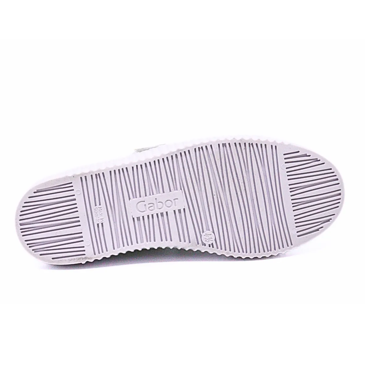 Brilliant Sneaker White Pebbled Leather