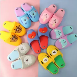 BT21 SLIDE SLIPPERS