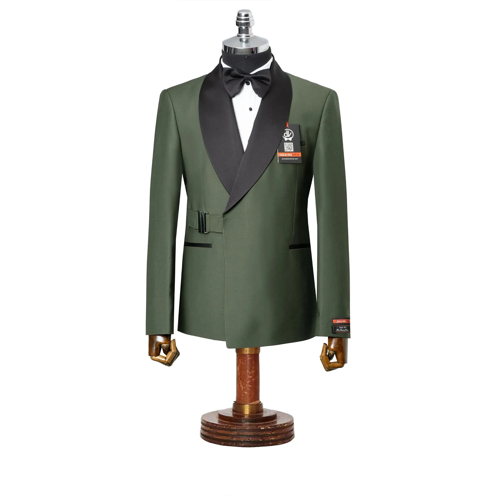 Darius | Hunter Green 2-Piece Double-Breasted Tailored-Fit Tuxedo