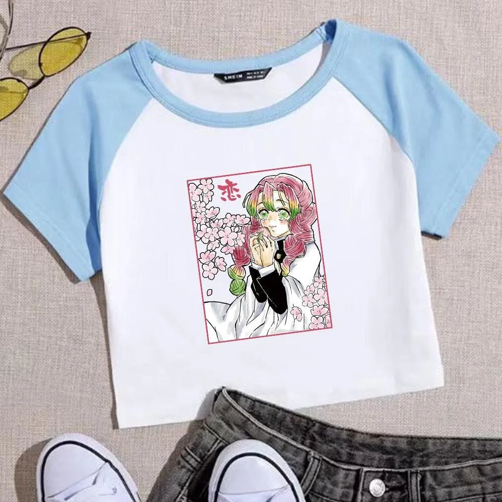 Demon Slayer Crop Top | Mitsuri