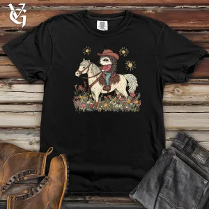 Hedgehog Cowboy Heavy Cotton Comfort Colors Tee