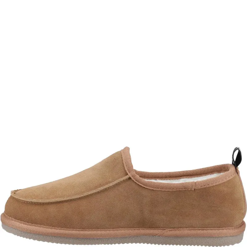 Hush Puppies Men's Charles Slipper Tan Brown