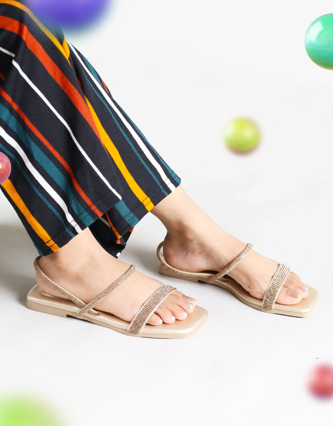 Lilly Sandals - Gold