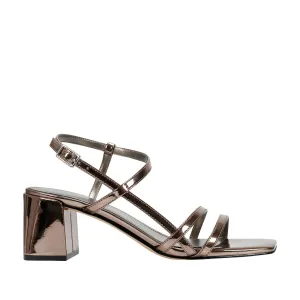 Marc Fisher Women's Jeci Pewter/Superior Mirror Pu Cm18 M