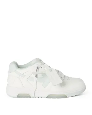 Out Of Office Calf Leather White/Mint