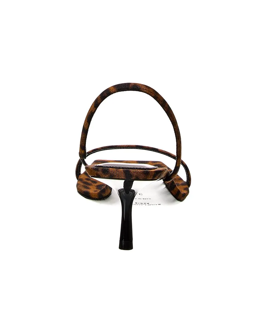 Saint Laurent Jaspe 55 Grosgrain Slingback Sandal