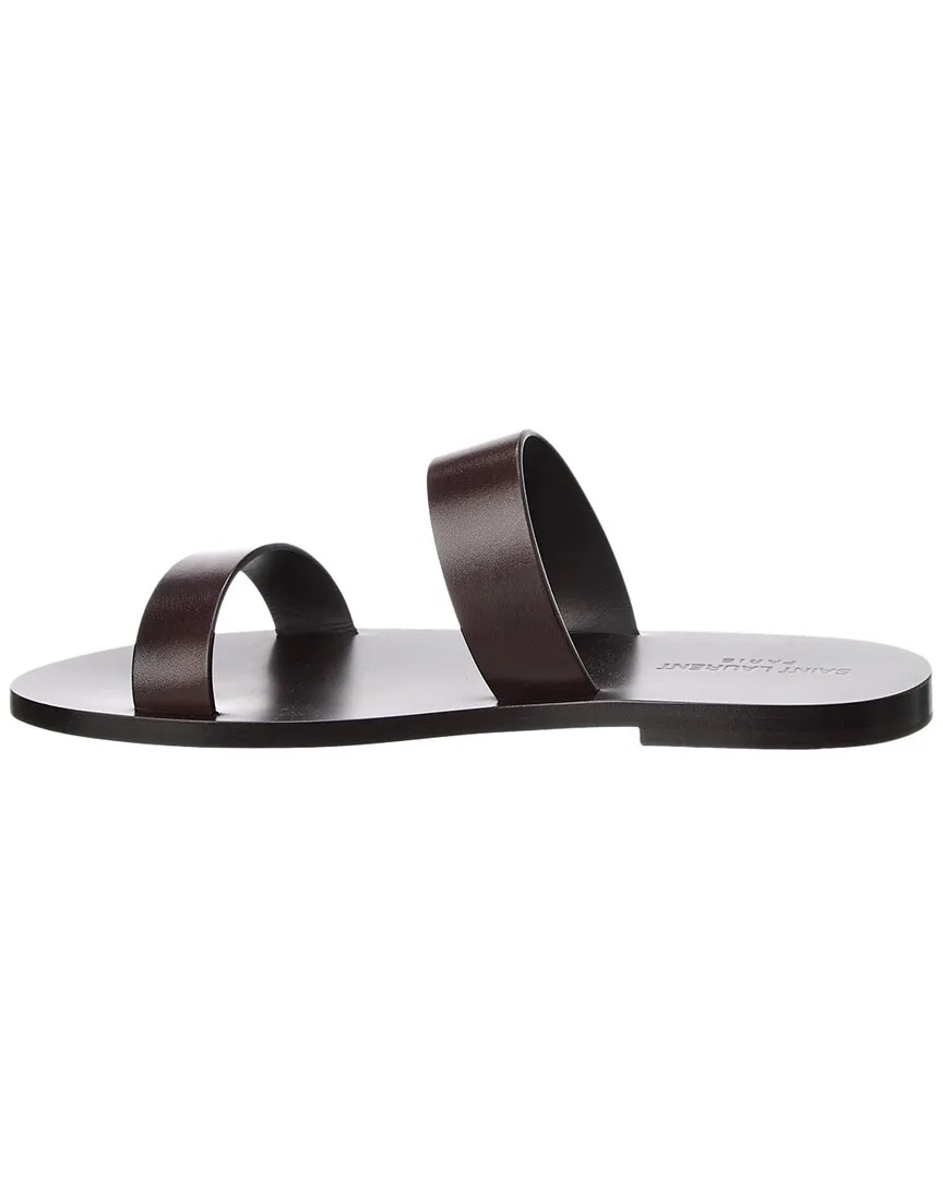 Saint Laurent Pepe Leather Sandal