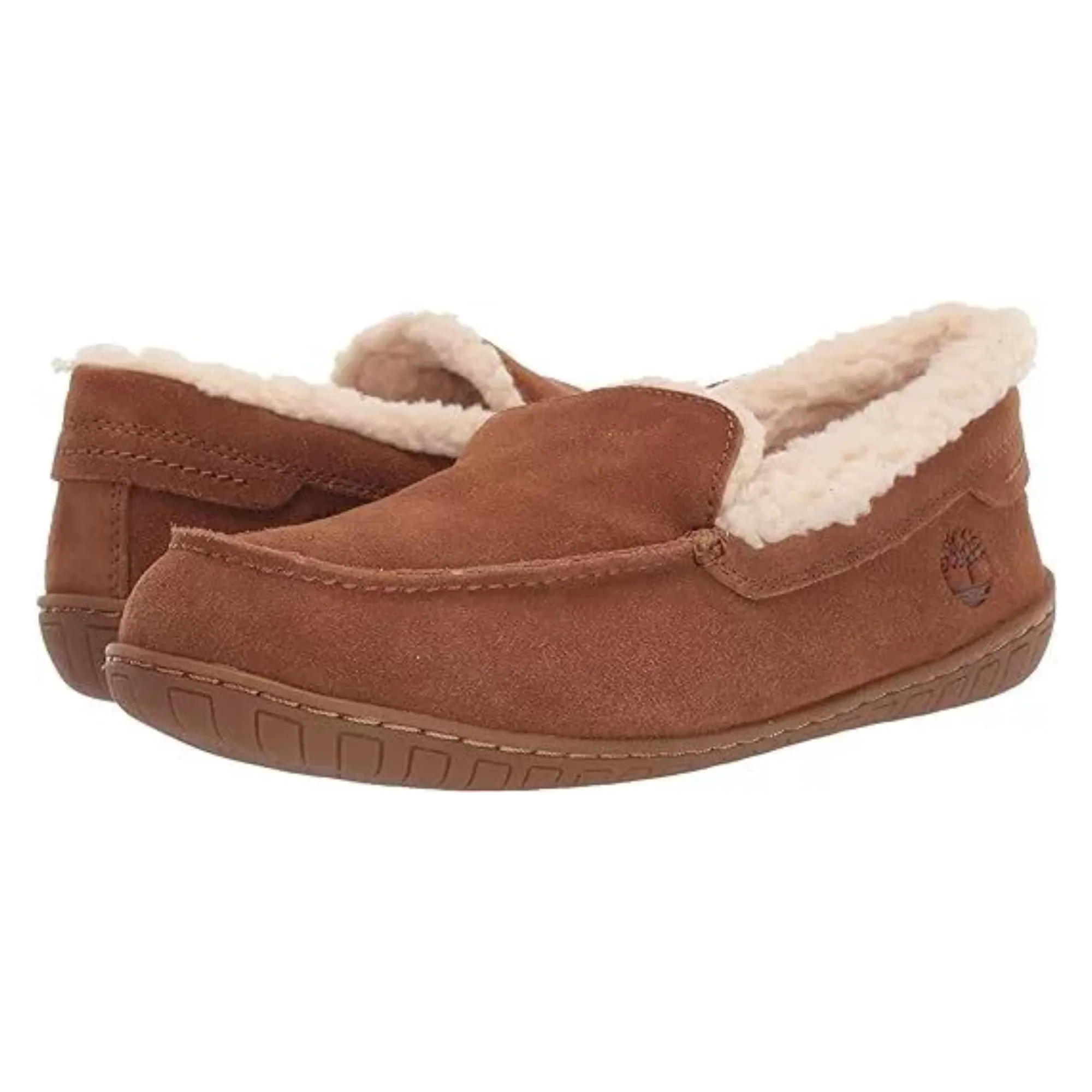 Timberland Torrez Men's Suede Sherpa Moc Toe Slippers Shoes