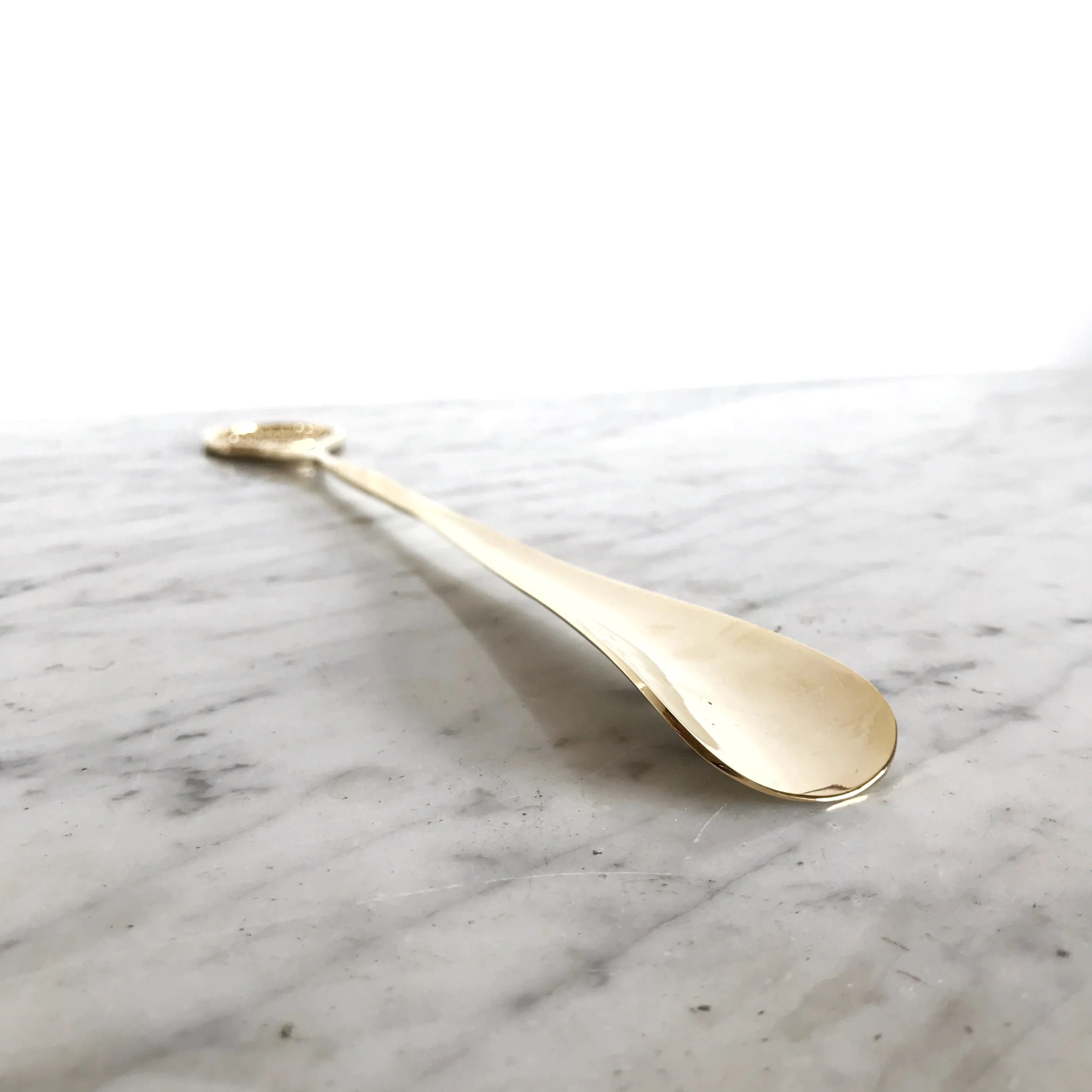 Vintage Gold Tennis Racket Shoehorn